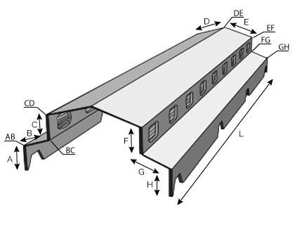 BATI FORMES - Bacs acier