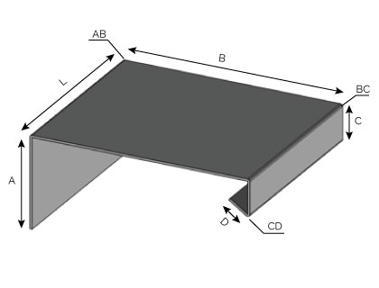 IS53 - Couronnement à pente simple à fixation verticale