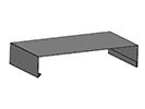 Image du produit : Couvertine avec bord écrasé à coller - CD14