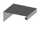 Image du produit : Couronnement à pente simple à fixation verticale - IS53